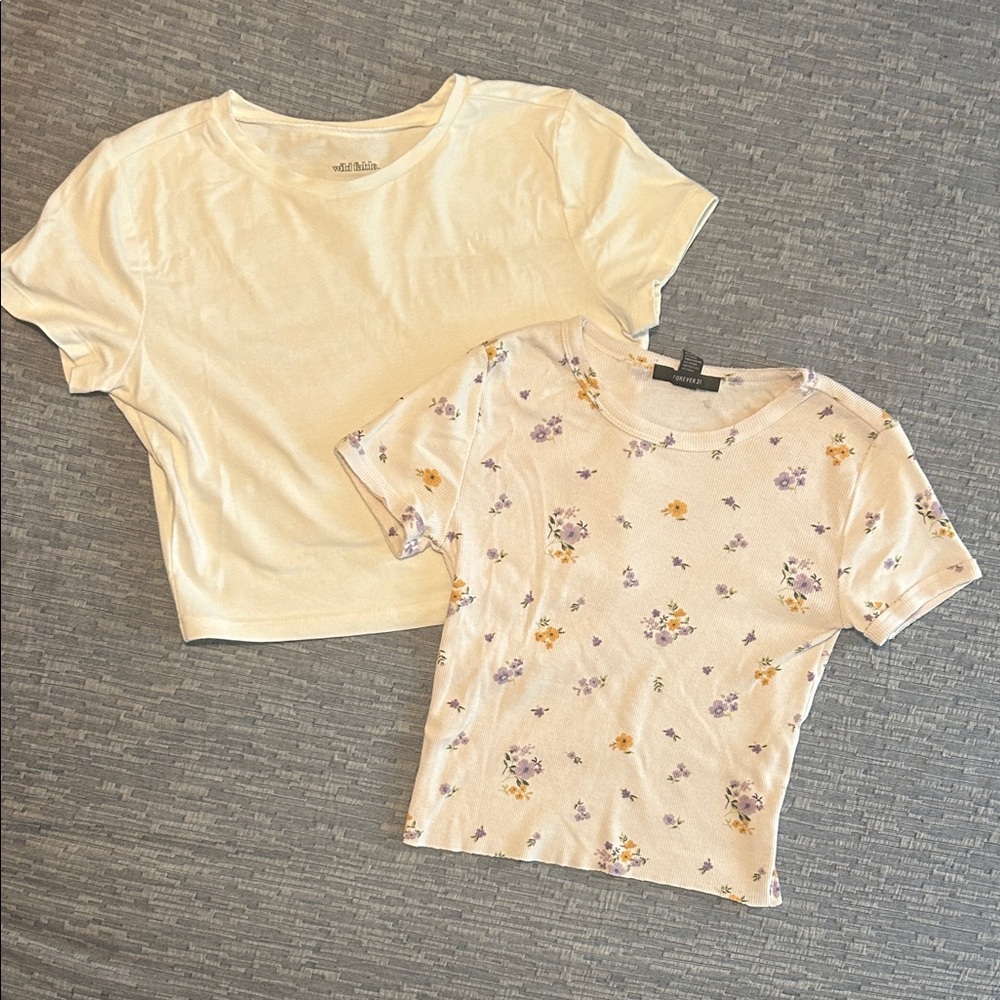 Bundle of white Short Sleeve Tees